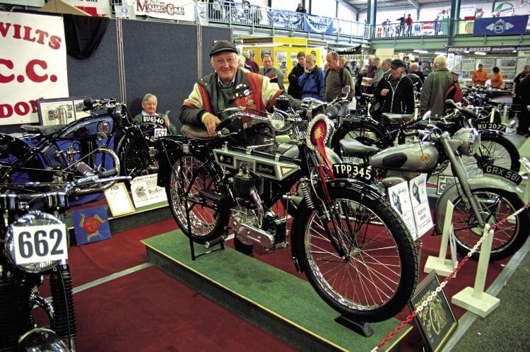 Proud Pete Sole with his best in show Bradbury.