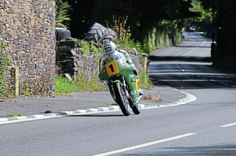 John McGuinness finally got the Classic TT Senior win he so desired, on Roger Winfield’s Paton. 