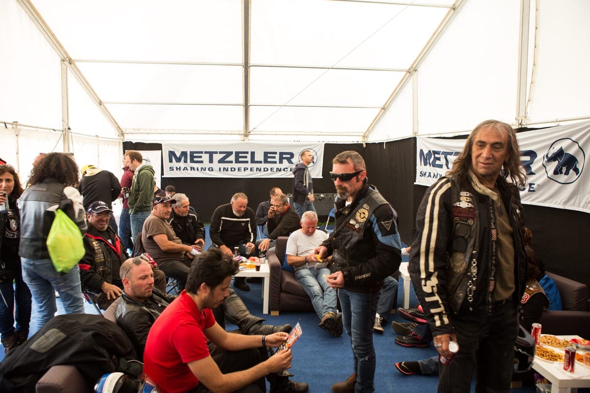 Chillax at the Metzeler village!