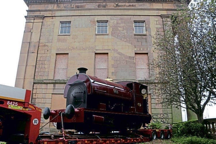Peckett 0-4-0ST No. 1 becomes the first engine in steam at Curzon Street station in half a century. MOVERIGHT INTERNATIONAL