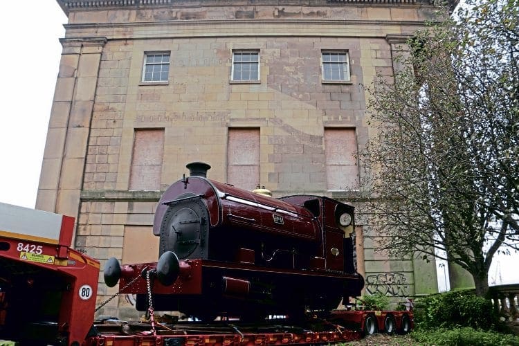 Peckett 0-4-0ST No. 1 becomes the first engine in steam at Curzon Street station in half a century. MOVERIGHT INTERNATIONAL 