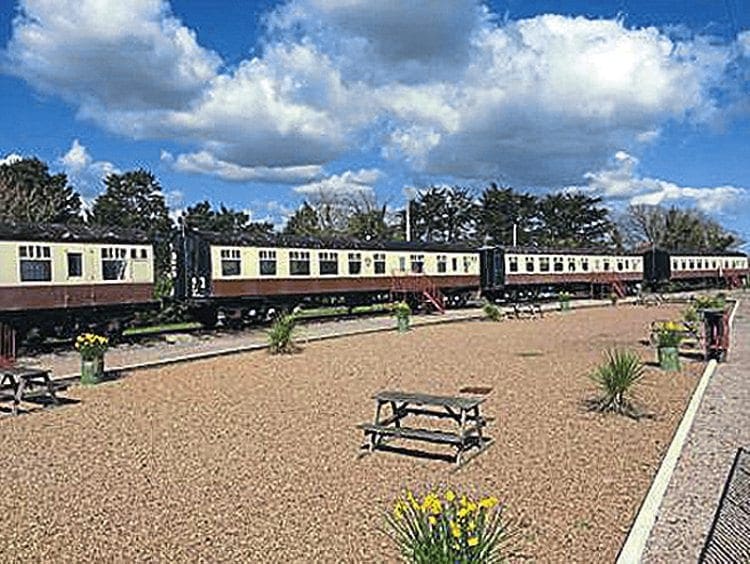 The Brunel Camping Coach Park now has a new owner but the fate of the coaches there remains unclear. CLIVE EMSON 
