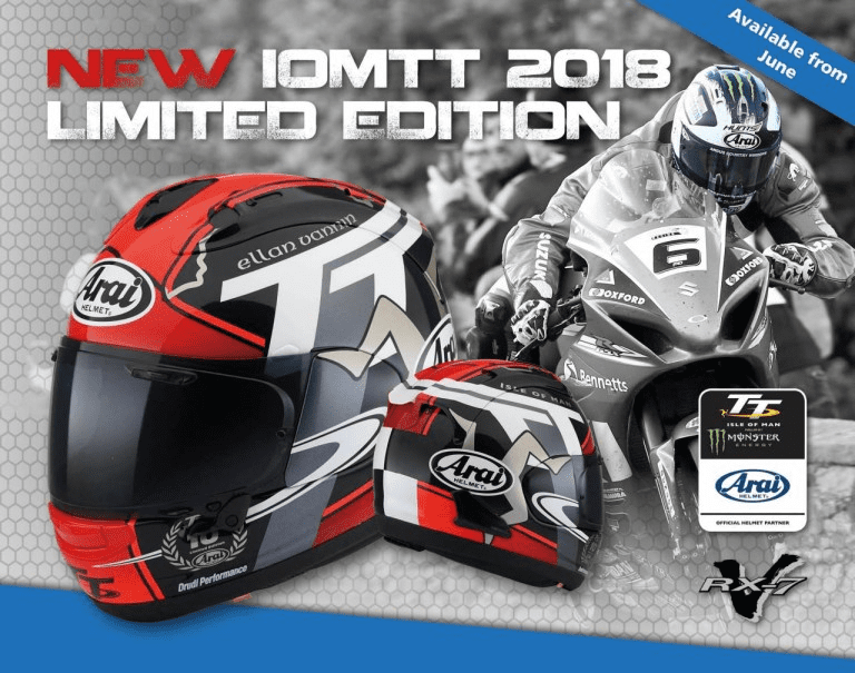 Arai rx7v tt best sale 2018