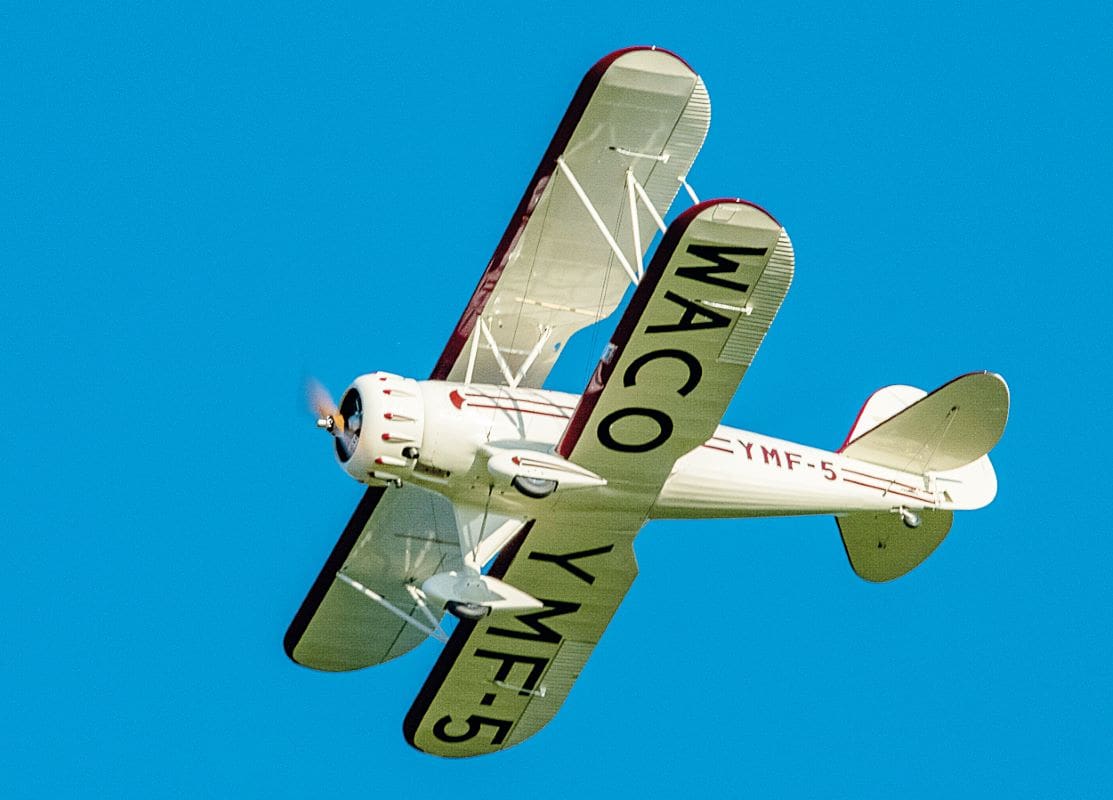 There's no mistaking the name of this aeroplane!