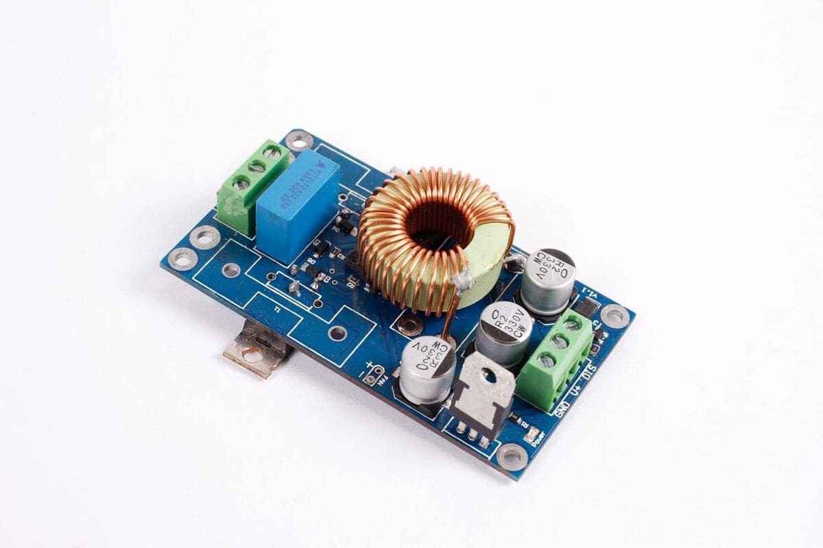 The main board converts direct current to alternating current