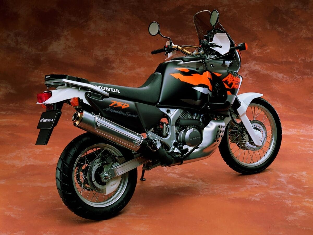 1996’s version of the Africa Twin went basically unchanged until its deletion in 2003.