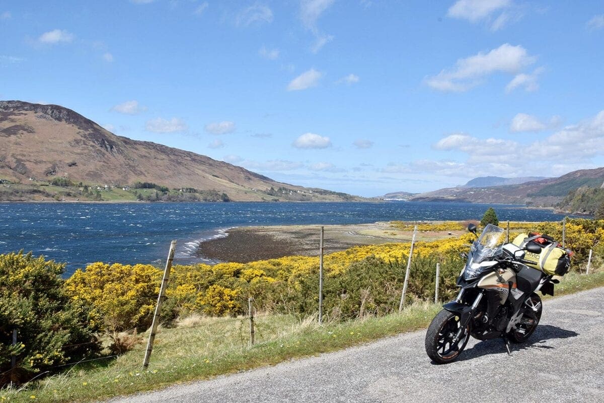 Honda CB500F , Getting naked on the North Coast 500!