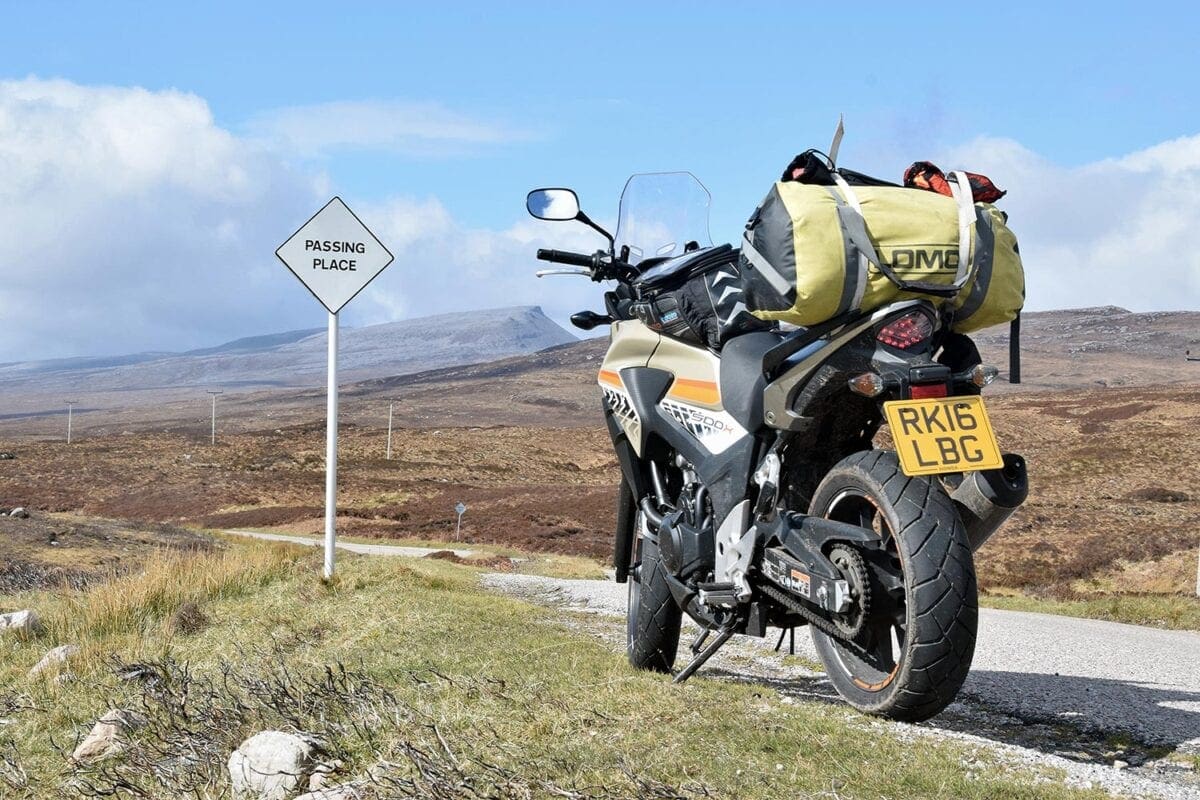 North coast shop 500 motorcycle tour
