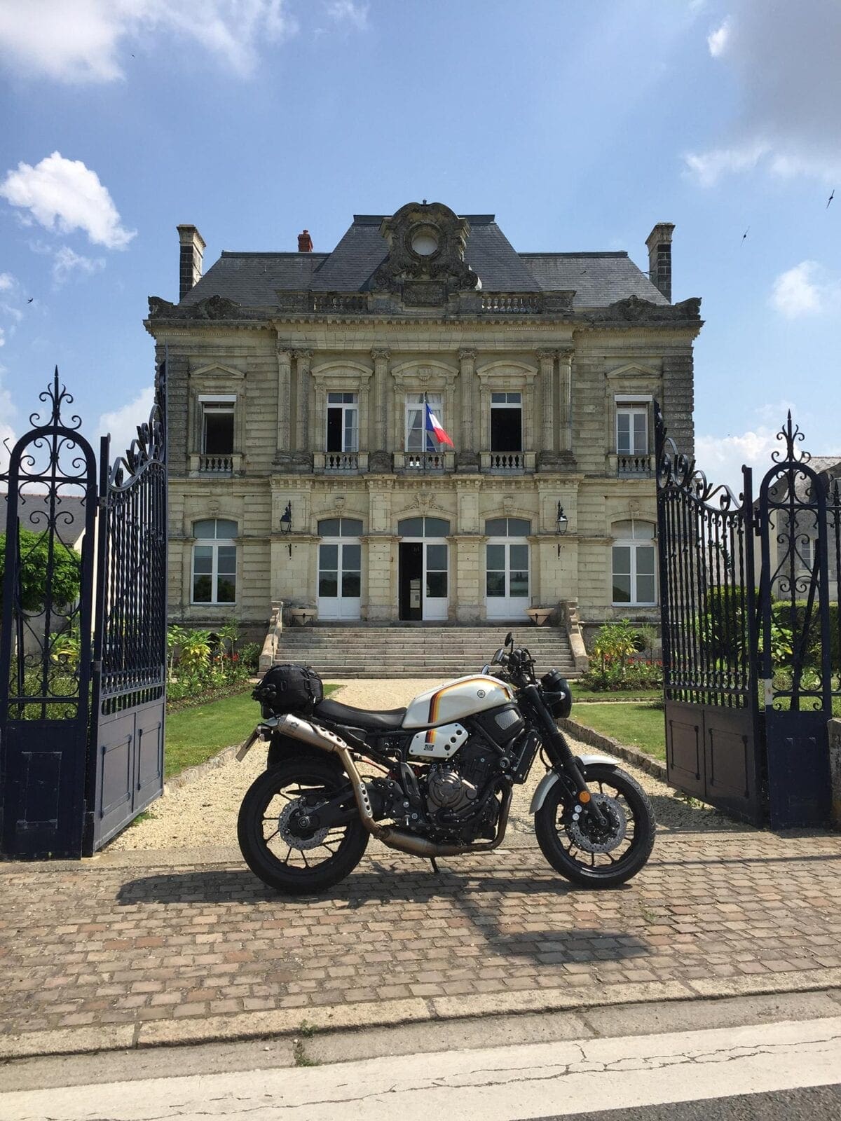 The beautiful town hall at Les Rosiers-Sur-Loire