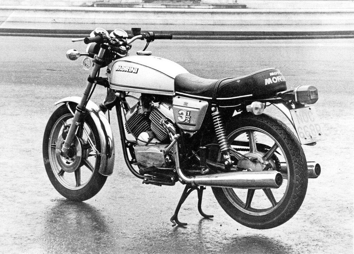 The Morini 3½ was exactly the right size and had exactly the right performance.