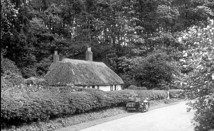 The Woodman's cottage, near Harrington, Lincolnshire. Mentioned in one of Tennyson's peoms.