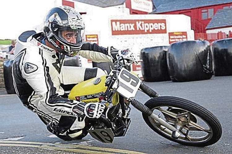 At the TT Mad Sunday Peel Kipper Races, Ross takes the ‘Flyer’ to its limit – and it didn’t snap!