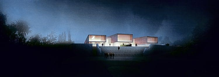 Artist’s impression of the Wilkinson Eyre museum plan.