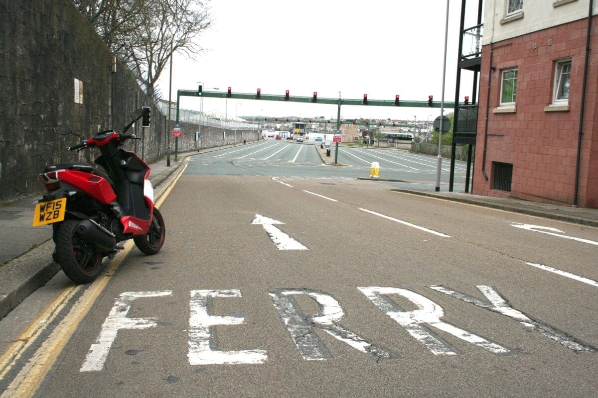 Cross-channel ferry approach? No, the Torpoint crossing