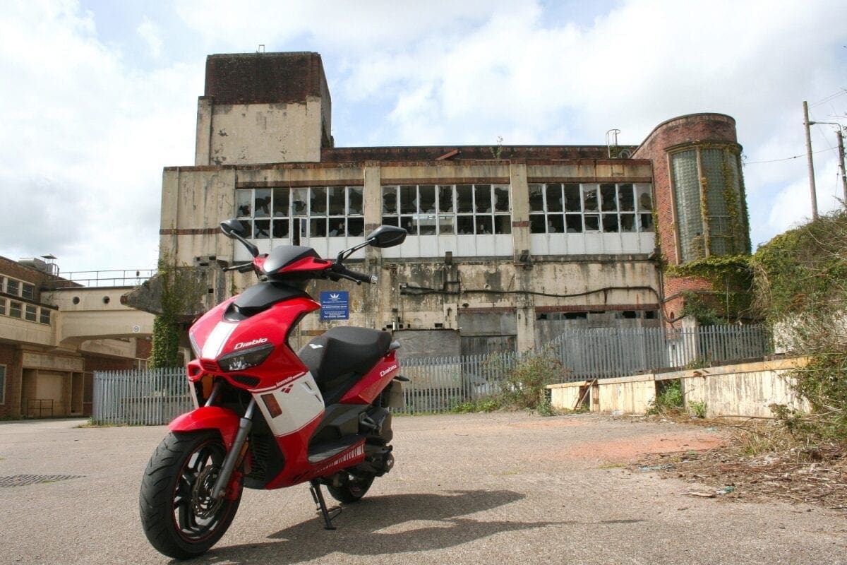 Not a post-apocalyptic Soviet Union, but a disused Dairy Crest factory