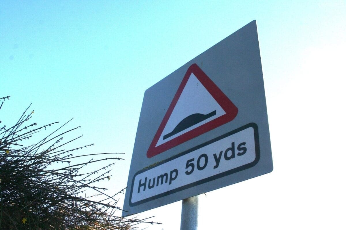 Humps should be signed
