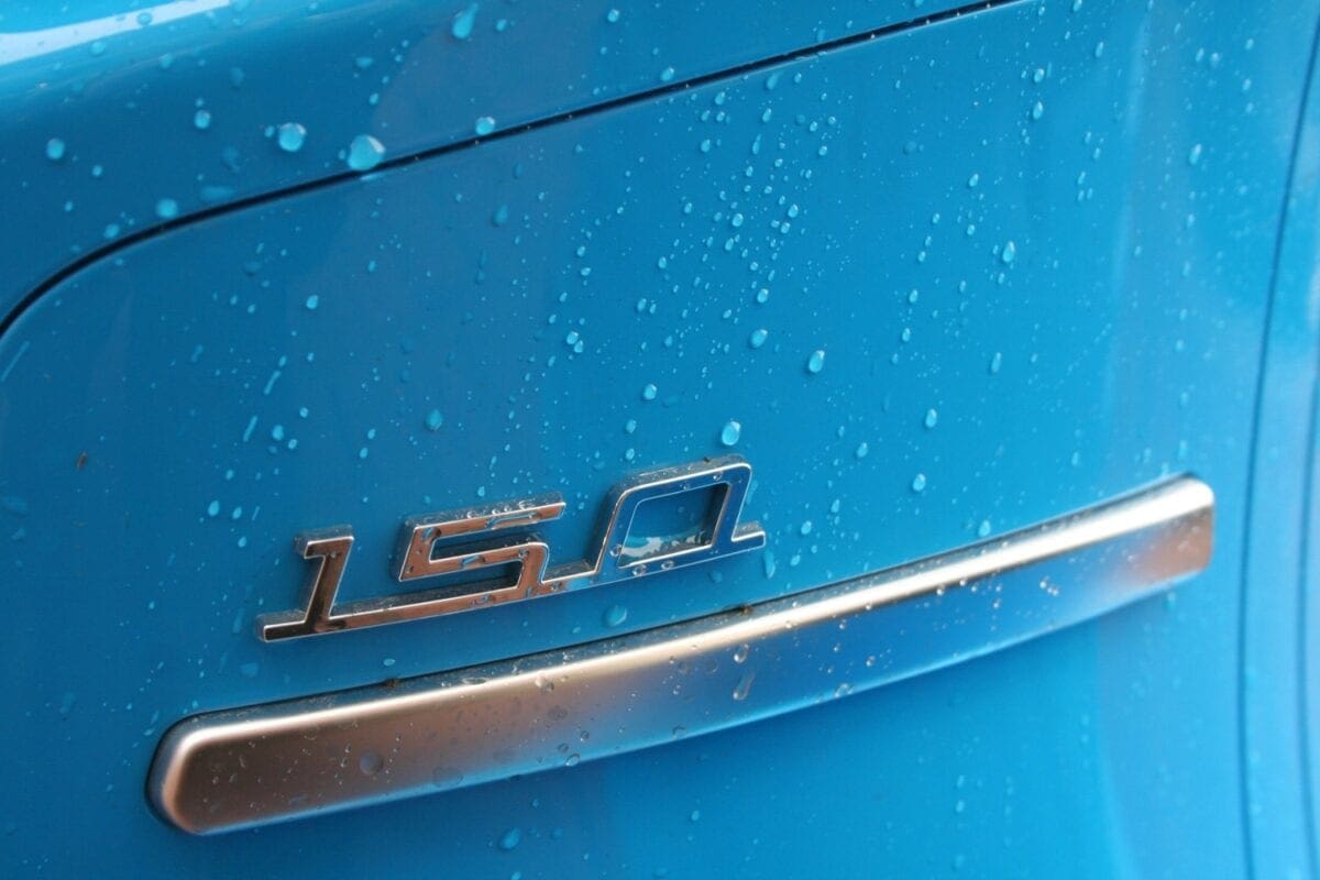 Little 150 badge is the only external clue as to bigger motor