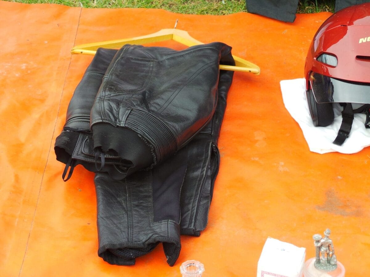 Check the condition of those leathers