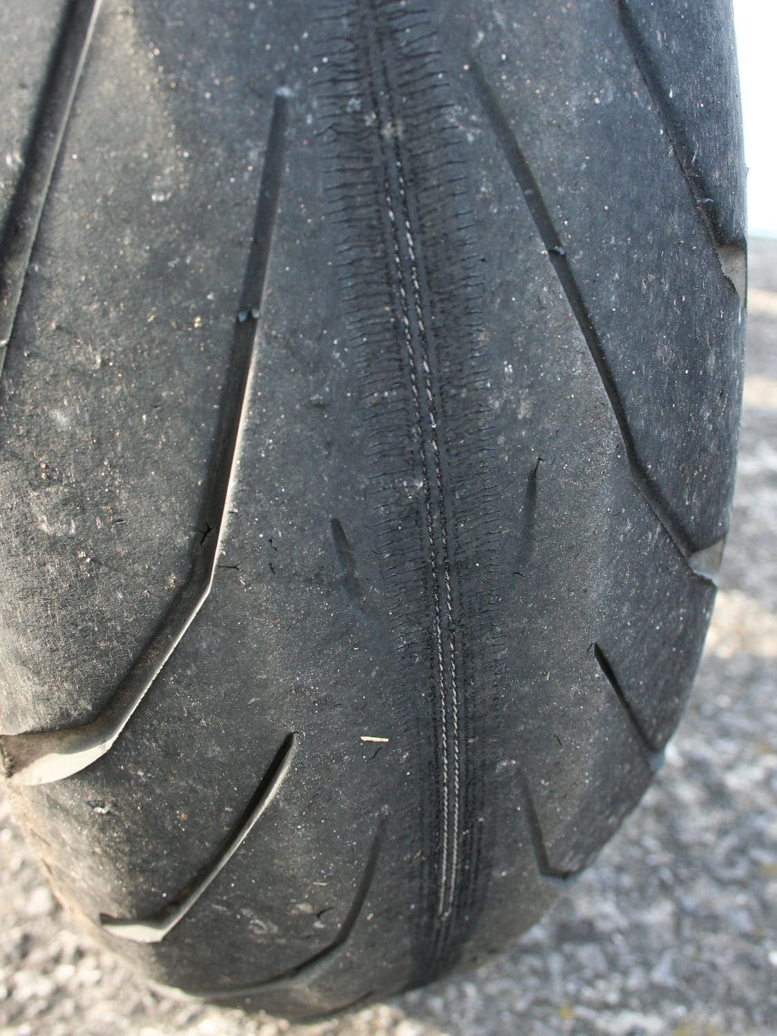 Don't buy anything with tyres like this...